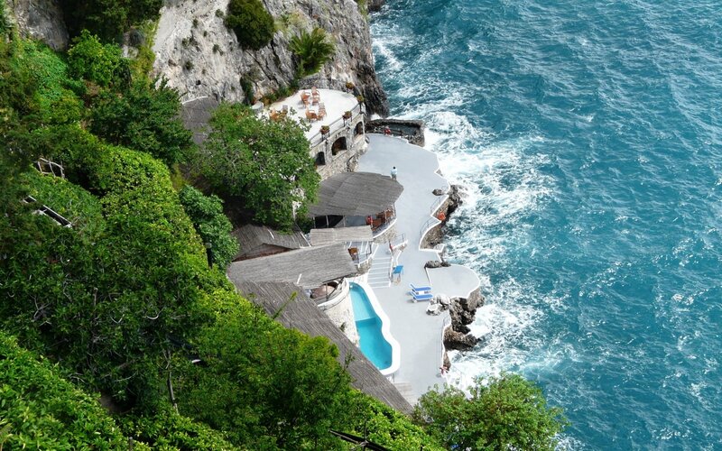 Cliffside Resort by Sea