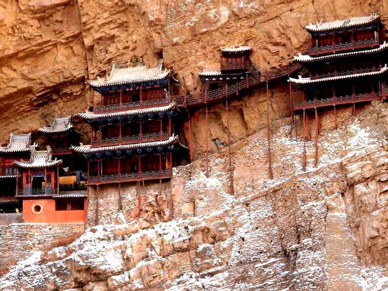 Cliffside Temple Complex