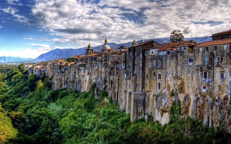 Cliffside Town Buildings