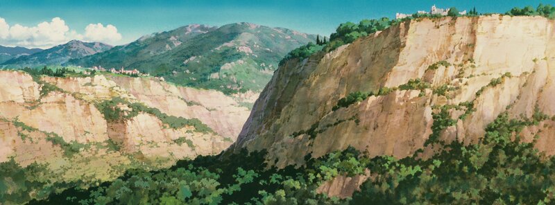 Cliffside Village Landscape