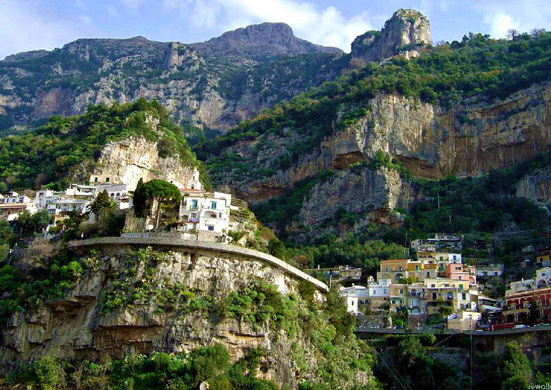 Cliffside Village on Mountains