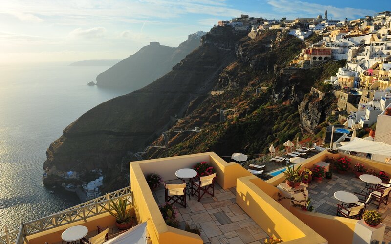 Cliffside Village Terrace — Yellow
