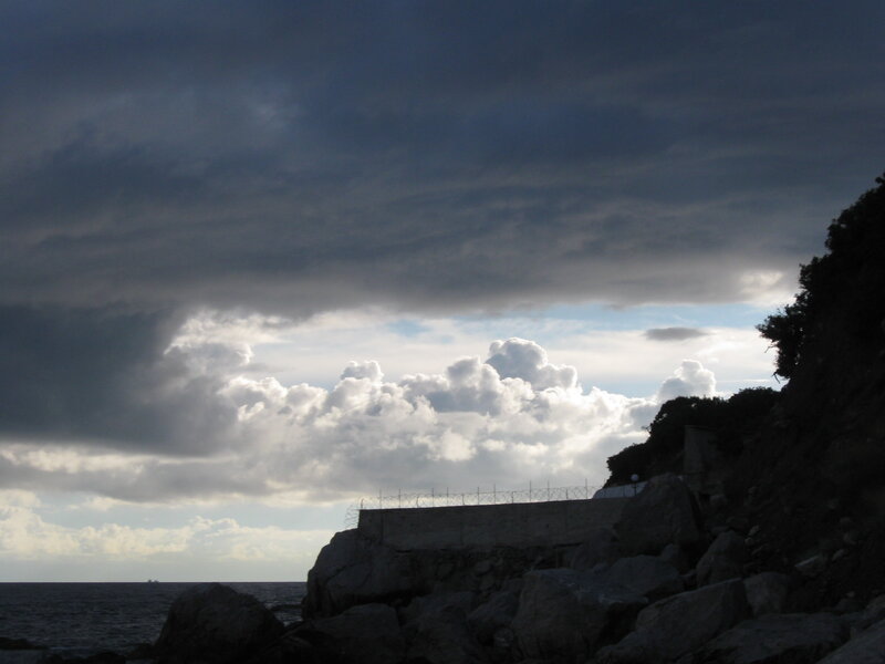 Cliffside with Sea