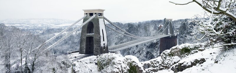 Clifton Suspension Bridge — White