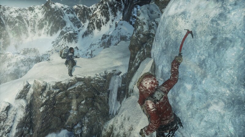 Climbers on Snowy Mountain — White, Dramatic, Winter, 3d Render, Ice Wall