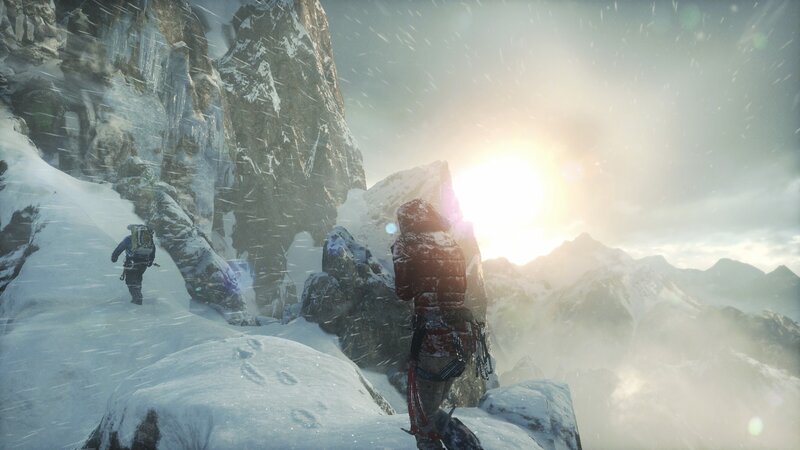 Climbers on Snowy Mountain — White, Dramatic, Winter, 3d Render, Snow