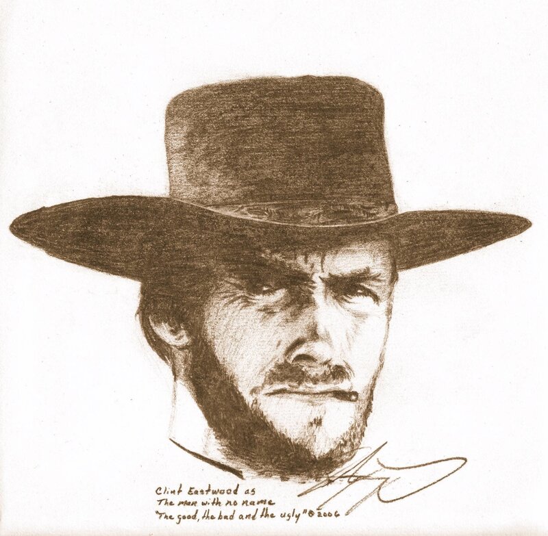 Clint Eastwood as The Man with No Name