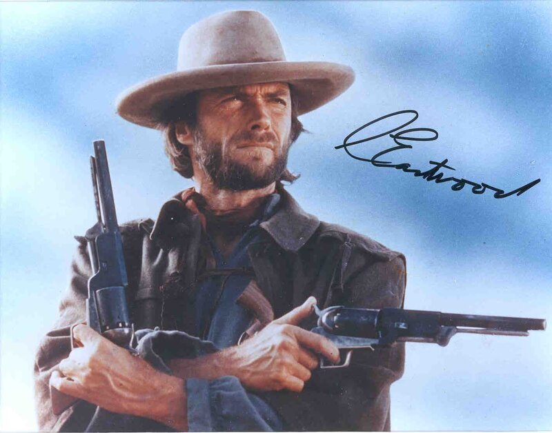 Clint Eastwood in a Western