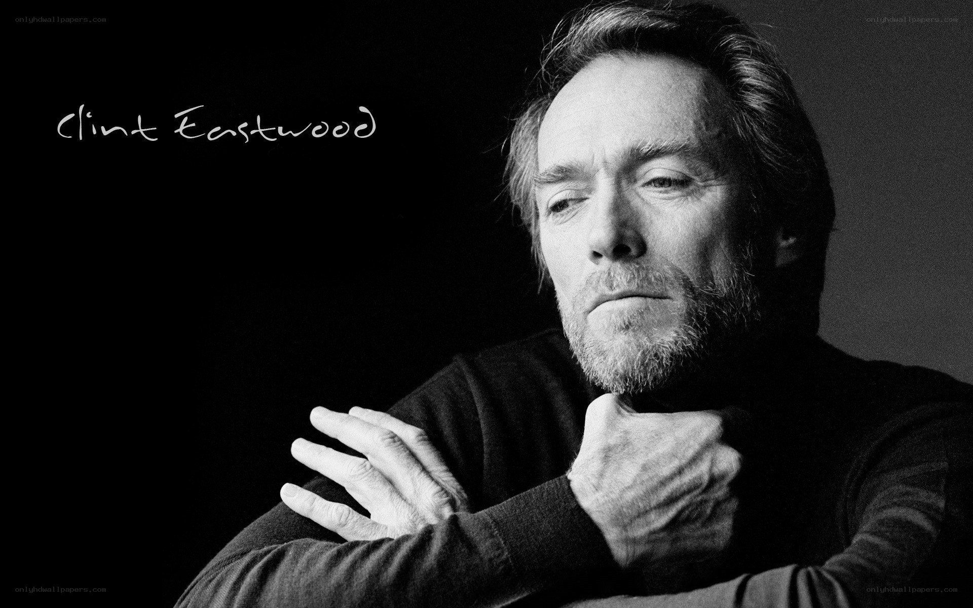 Clint Eastwood portrait