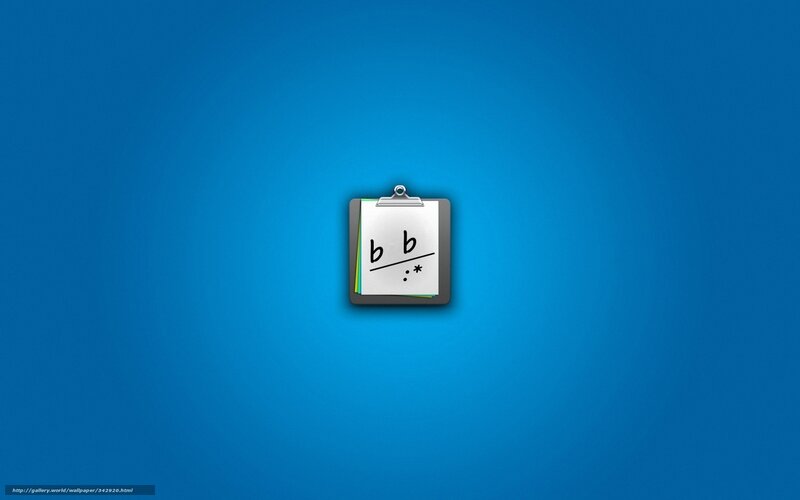clipboard icon on blue