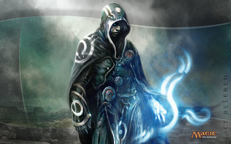 Cloaked Mage with Lightning