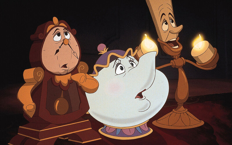 Clock and Teapot Characters