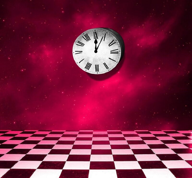 Clock in Space Room