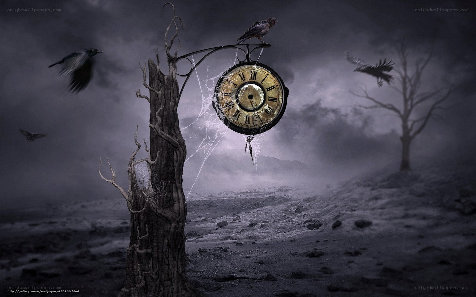 Clock on a Dead Tree