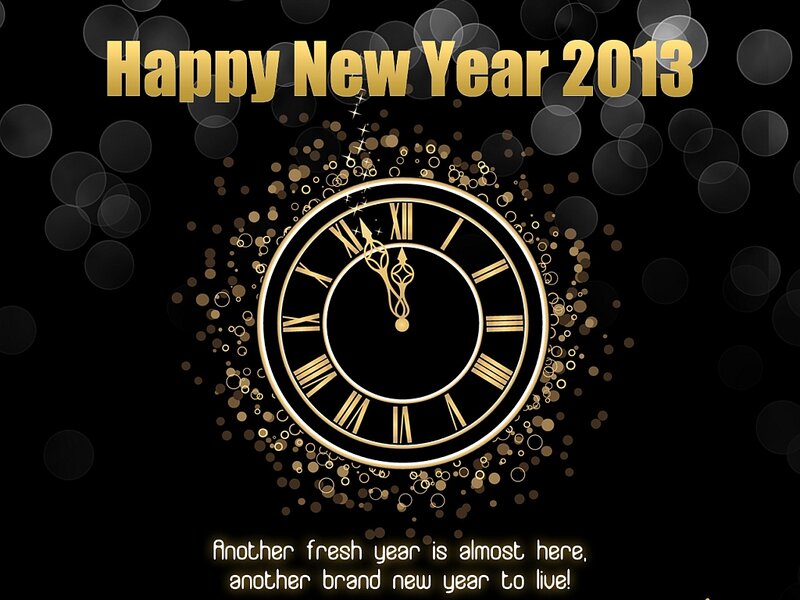 Clock Showing Midnight