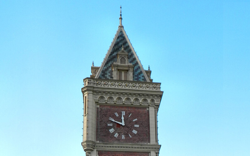 Clock Tower Against Sky