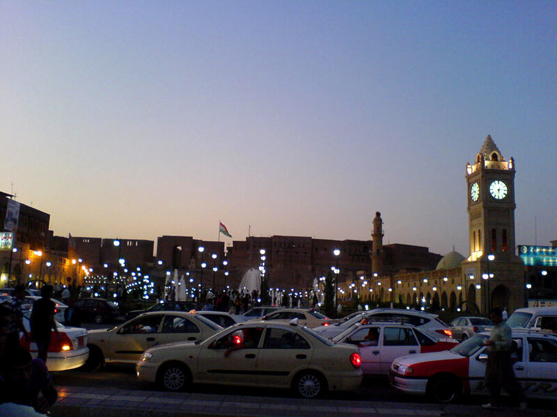 Clock Tower at Dusk