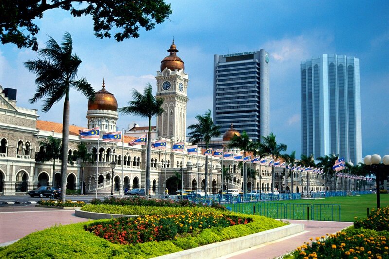 Clock Tower Building — Blue, Serene, Afternoon