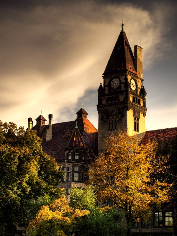 Clock Tower Building — Yellow