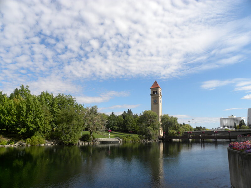 Clock Tower by River