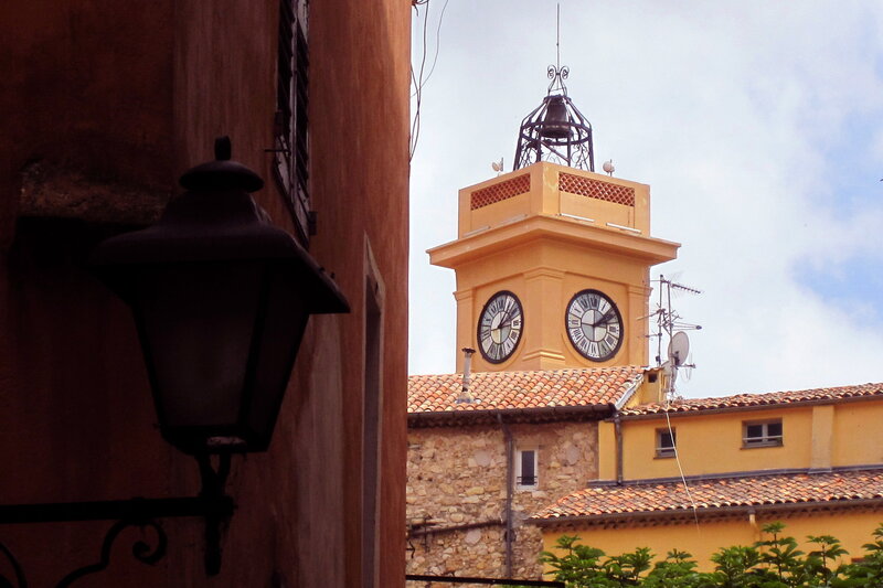 Clock Tower in Alley