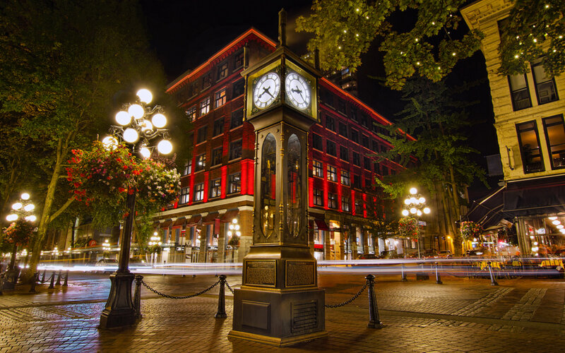 Clock Tower in Plaza