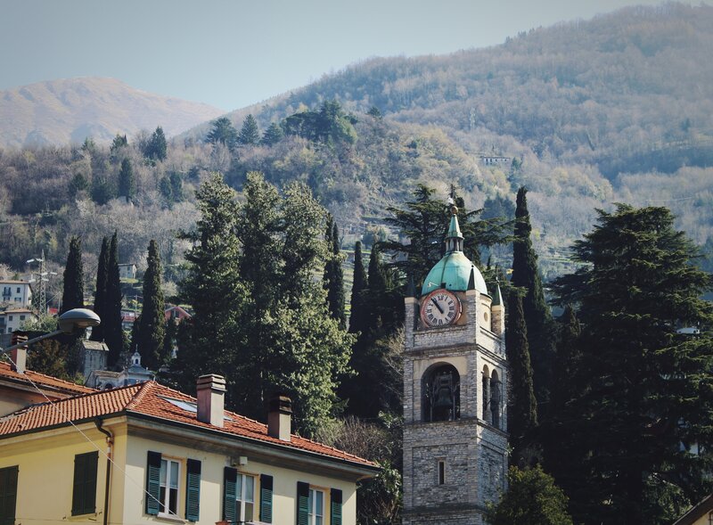 Clock Tower in Village