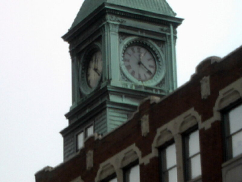 Clock Tower on Building