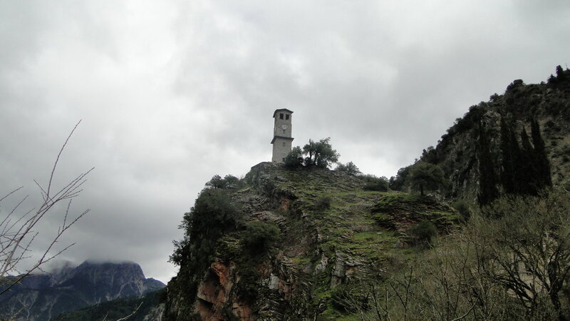 Clock Tower on Hilltop