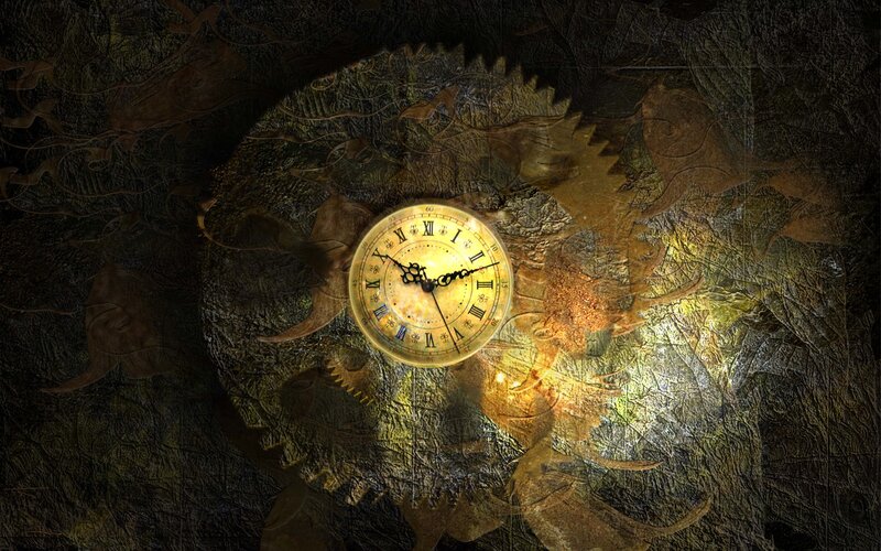 Clock with Gears