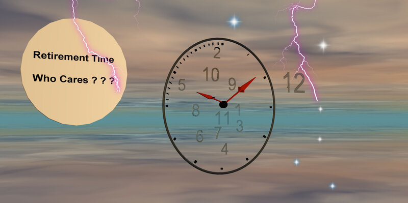Clock with Lightning
