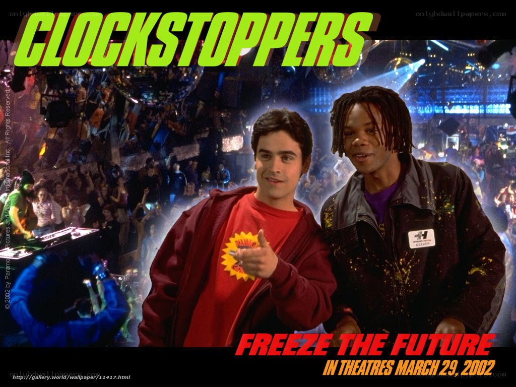 Clockstoppers movie poster