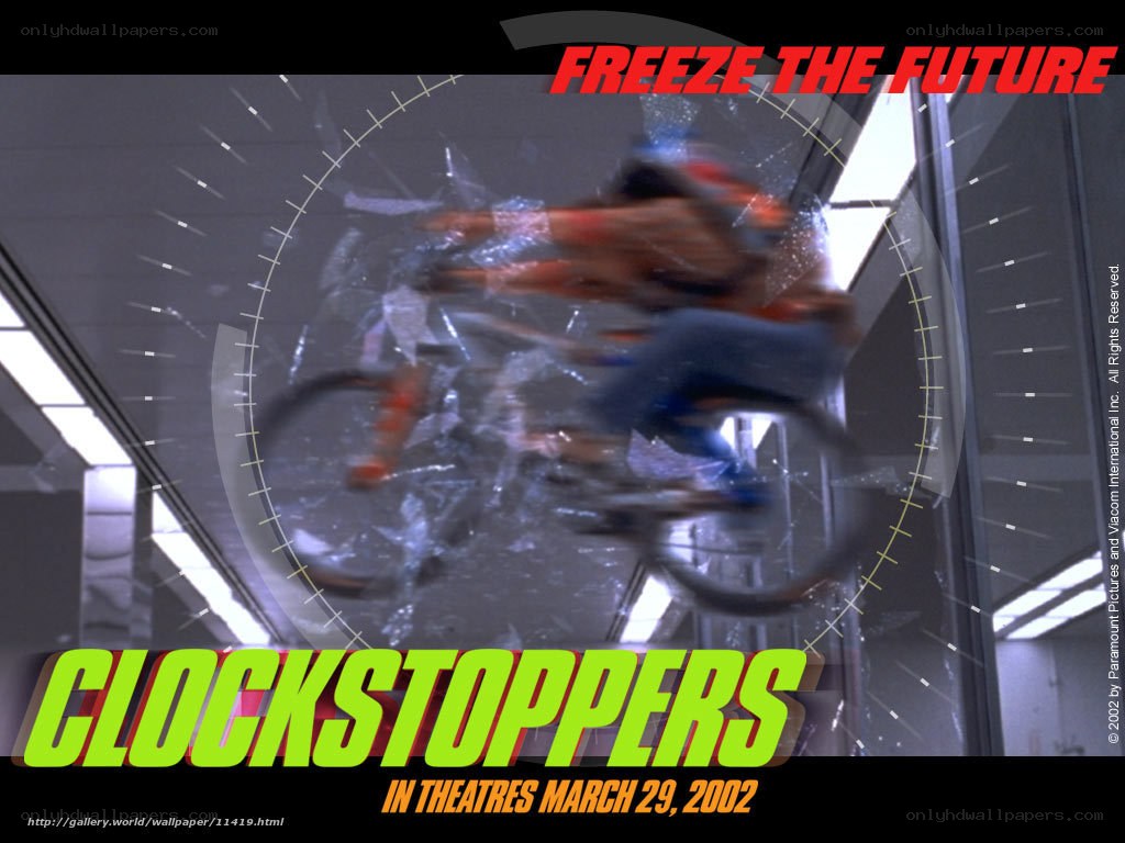 Clockstoppers movie poster