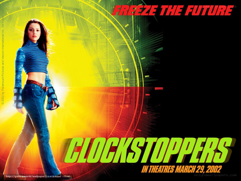 Clockstoppers movie poster