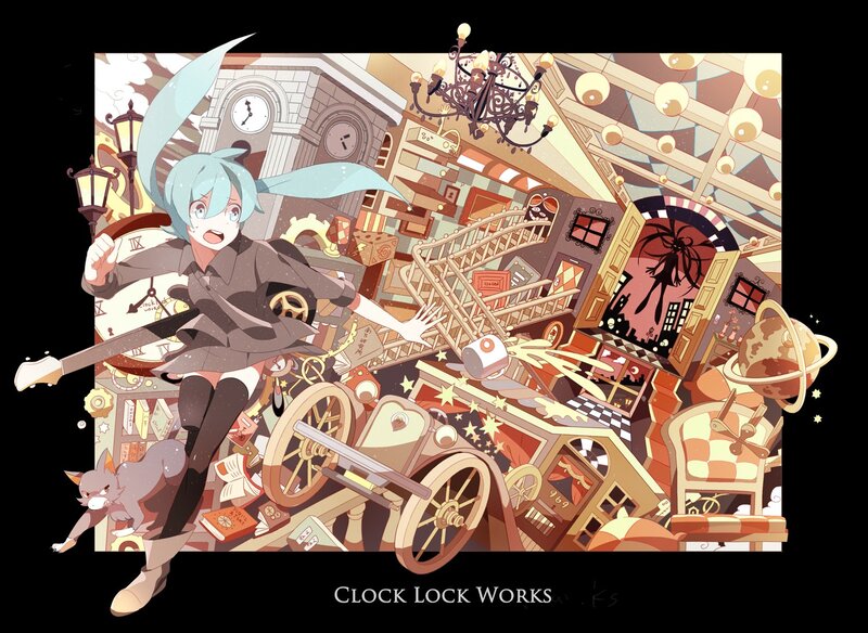 Clockwork chaos scene