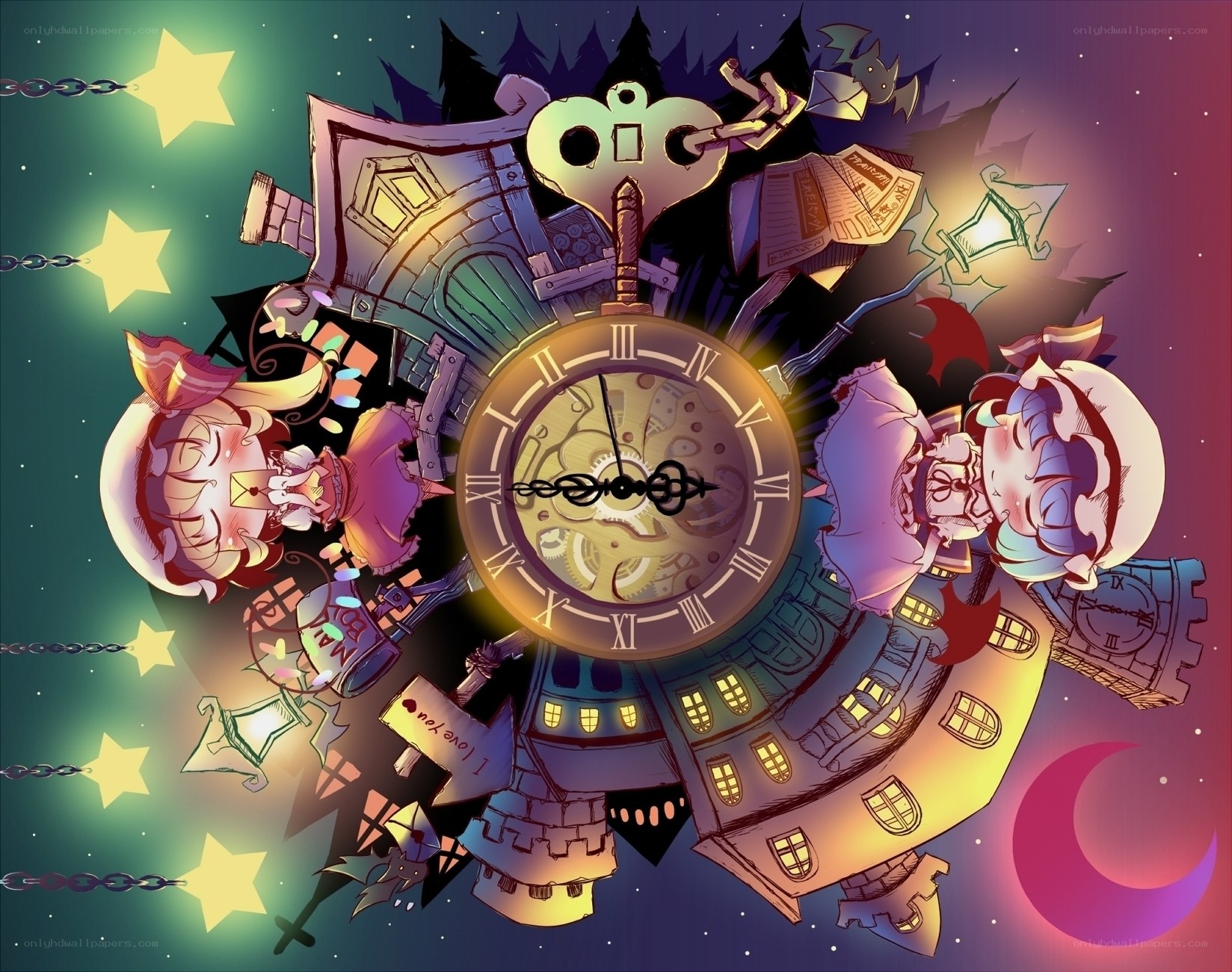 Clockwork fantasy world