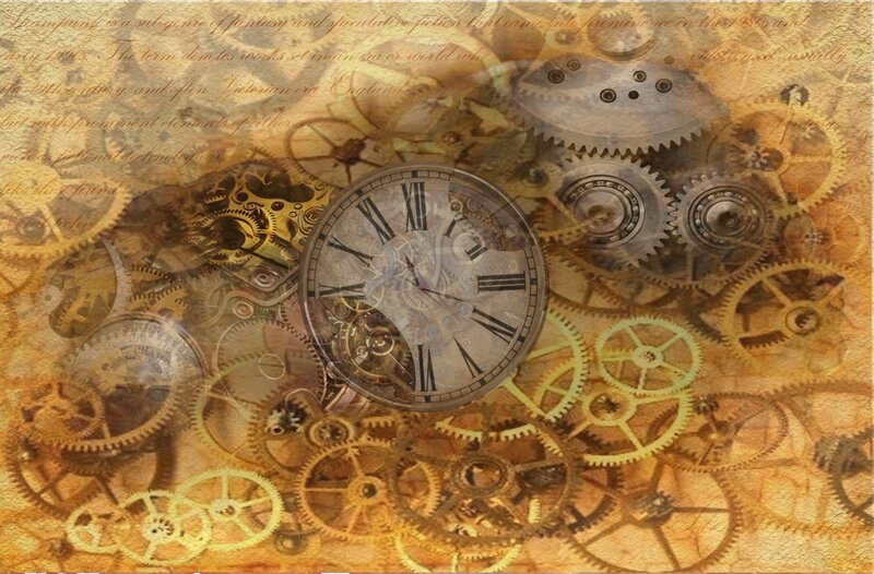 Clockwork Gears and Clock