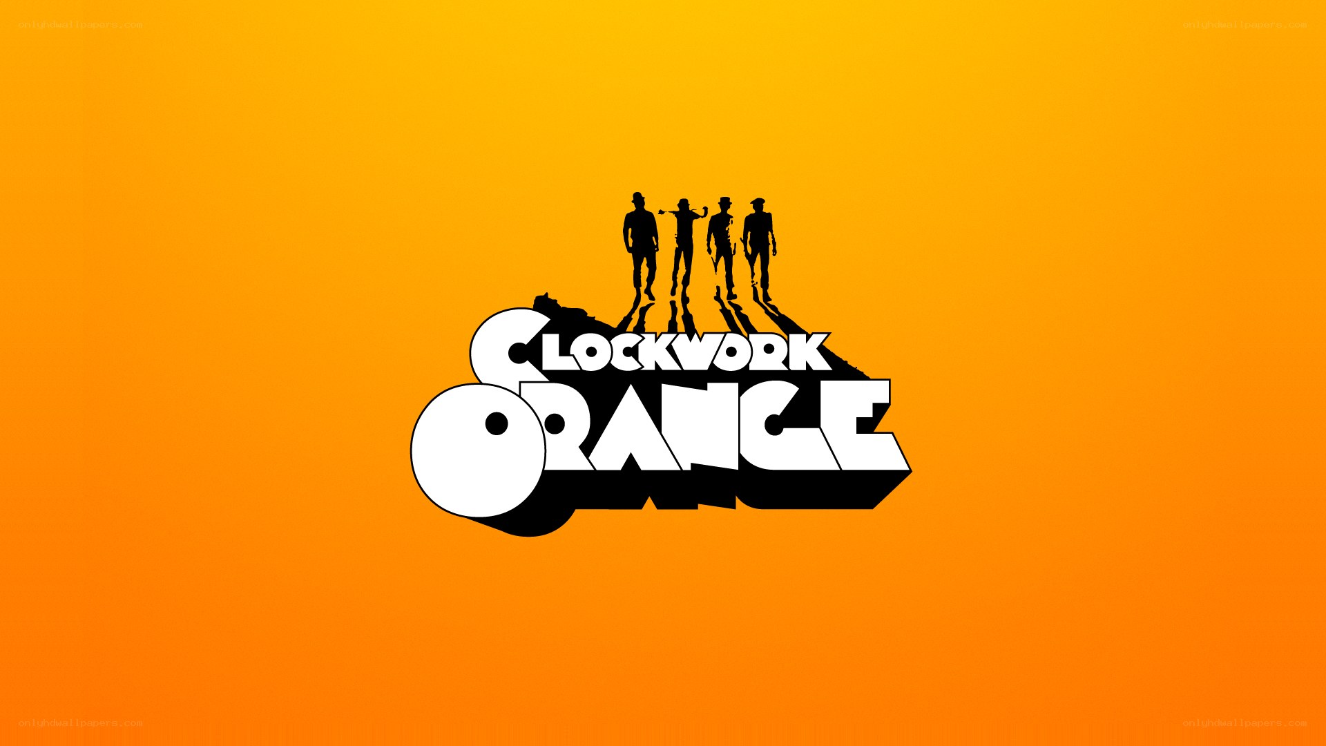 Clockwork Orange movie logo
