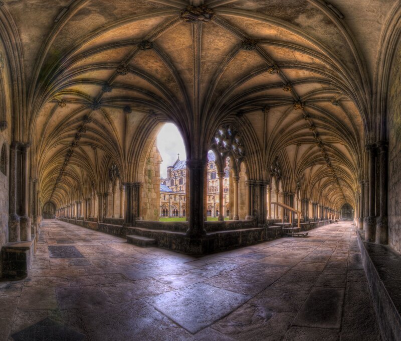 Cloister Corridor