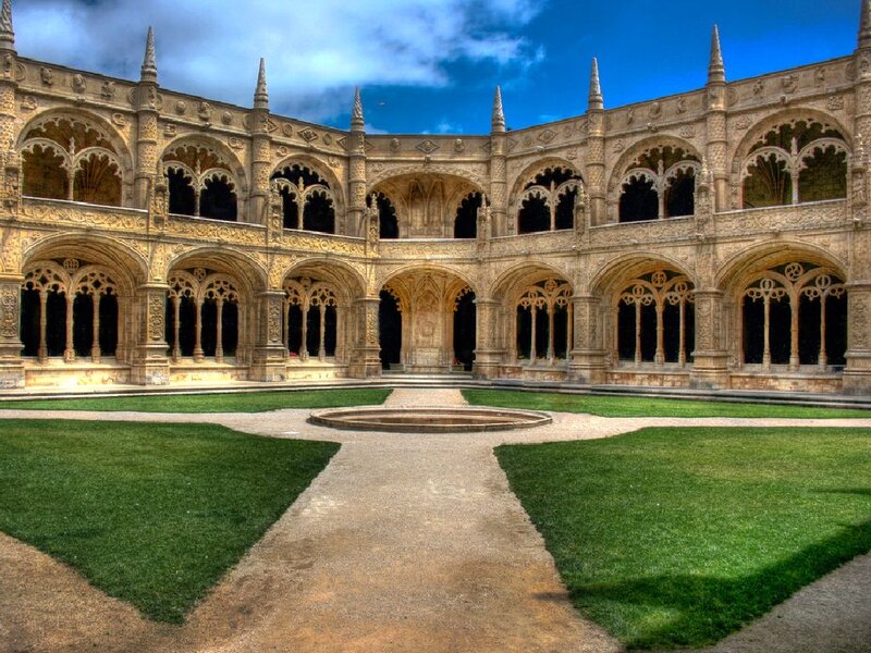 Cloister Courtyard