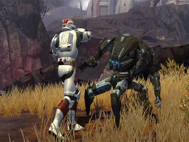 Clone Trooper and Droid