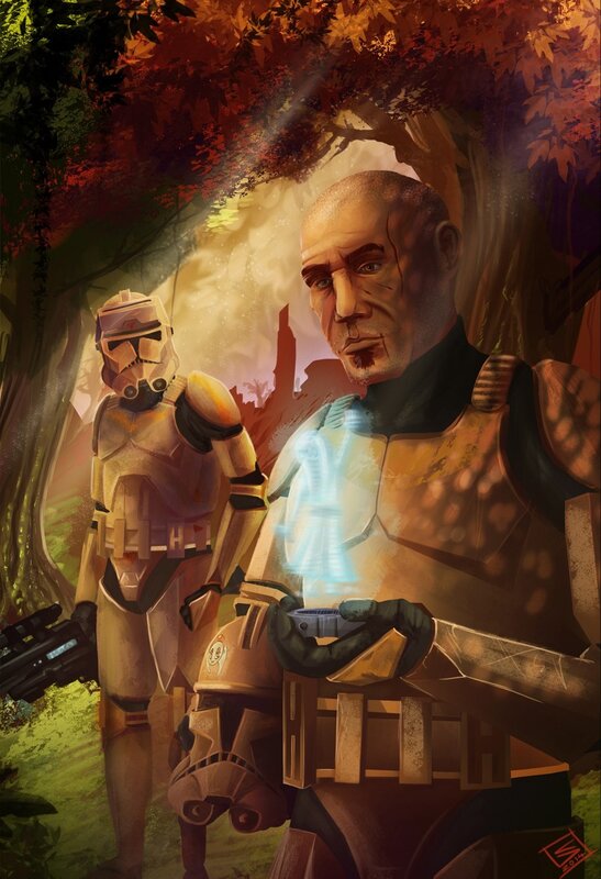 Clone Trooper and Officer