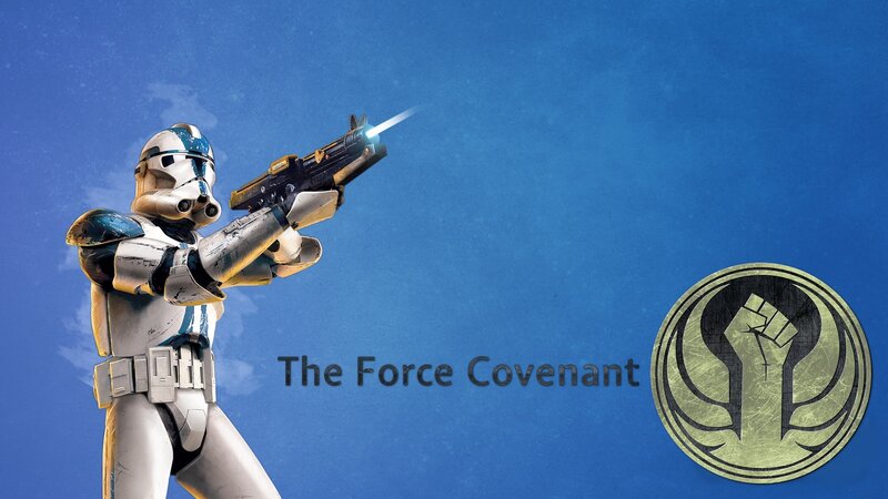 Clone Trooper Firing Blaster — Blue
