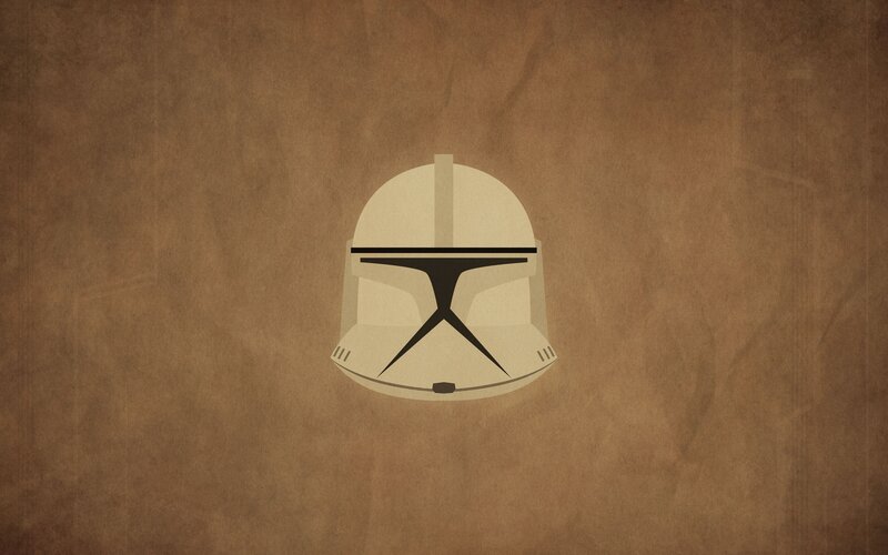 Clone Trooper Helmet — Brown