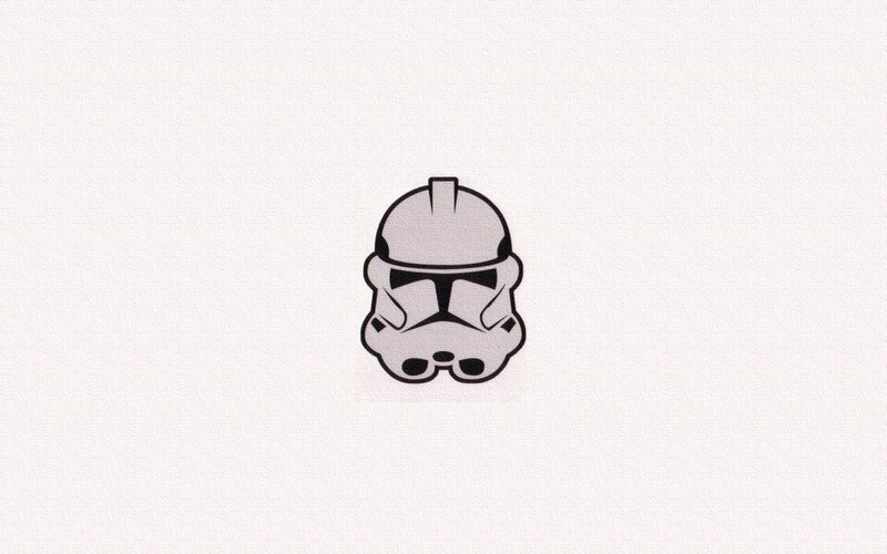 Clone Trooper Helmet — White