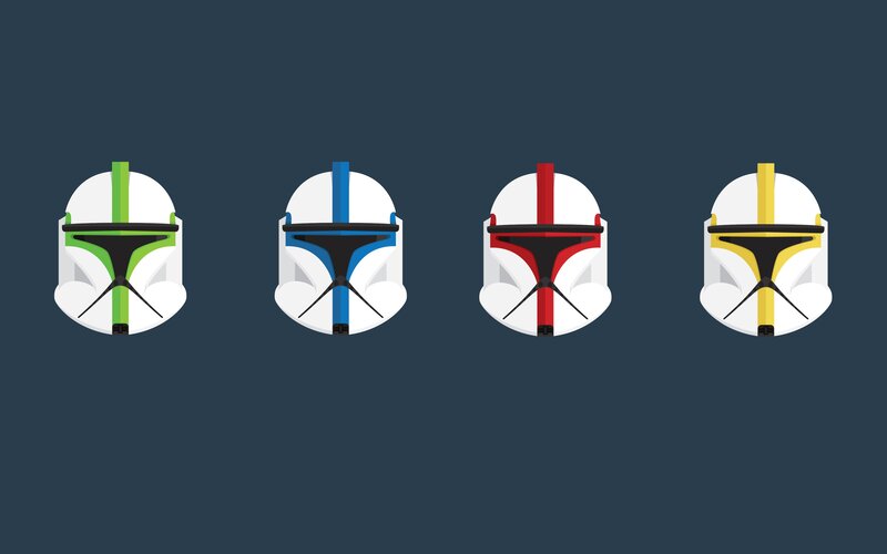Clone Trooper Helmets