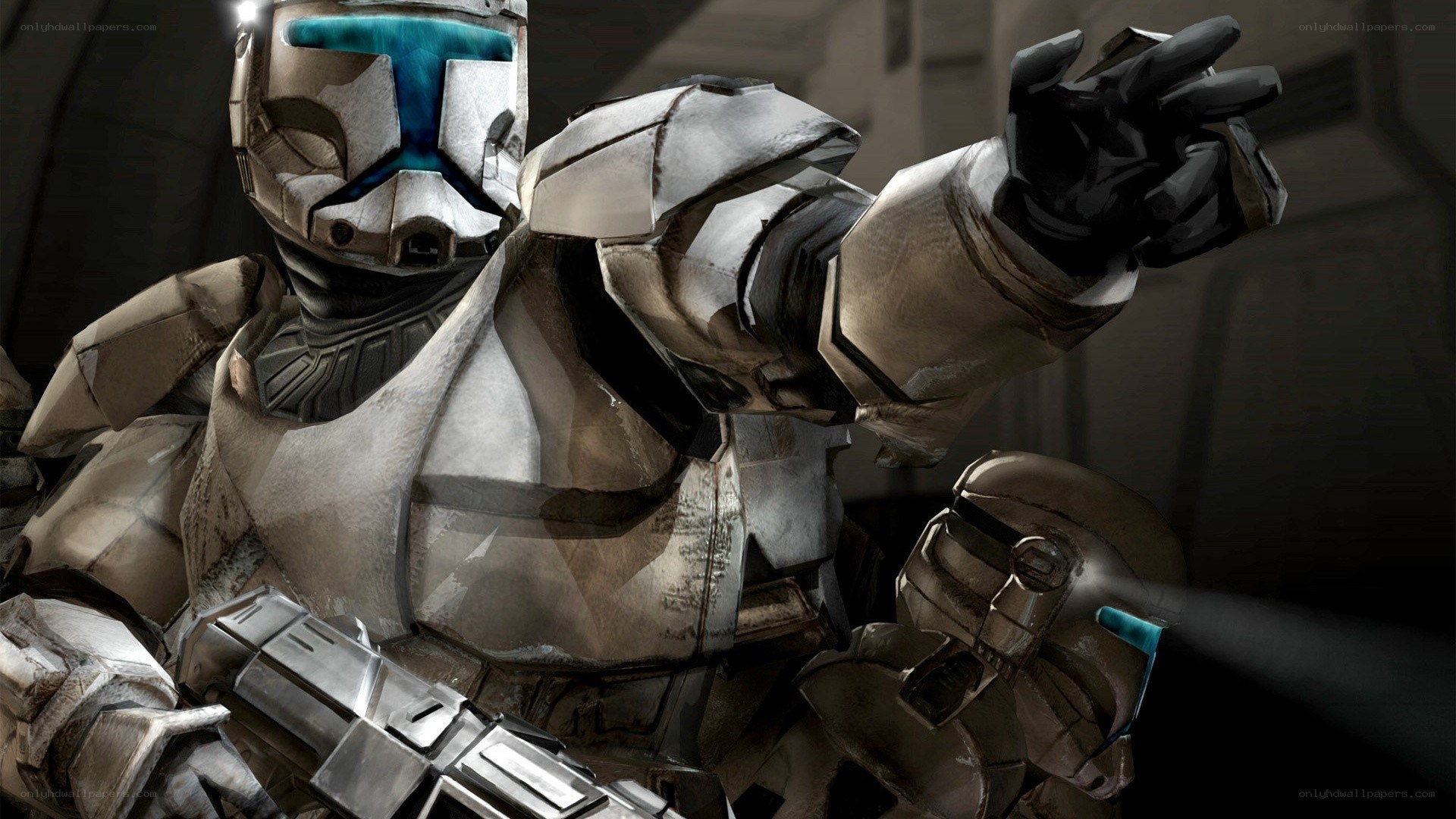 Clone Trooper in combat