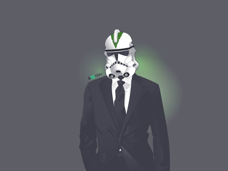 Clone Trooper in Suit