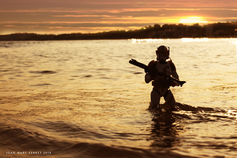 Clone Trooper in Water