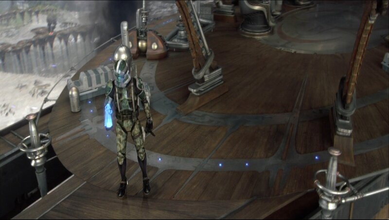 Clone Trooper on Platform